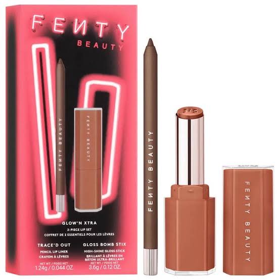 Fenty Beauty GLOW'N XTRA 2-PIECE LIP SET – Esraa Boutique