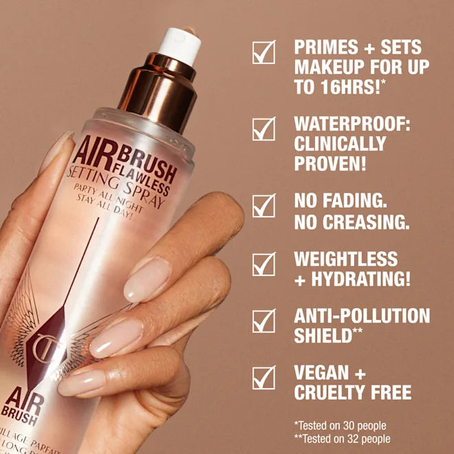Charlotte tilbury AIRBRUSH FLAWLESS SETTING SPRAY 34 ML TRAVEL