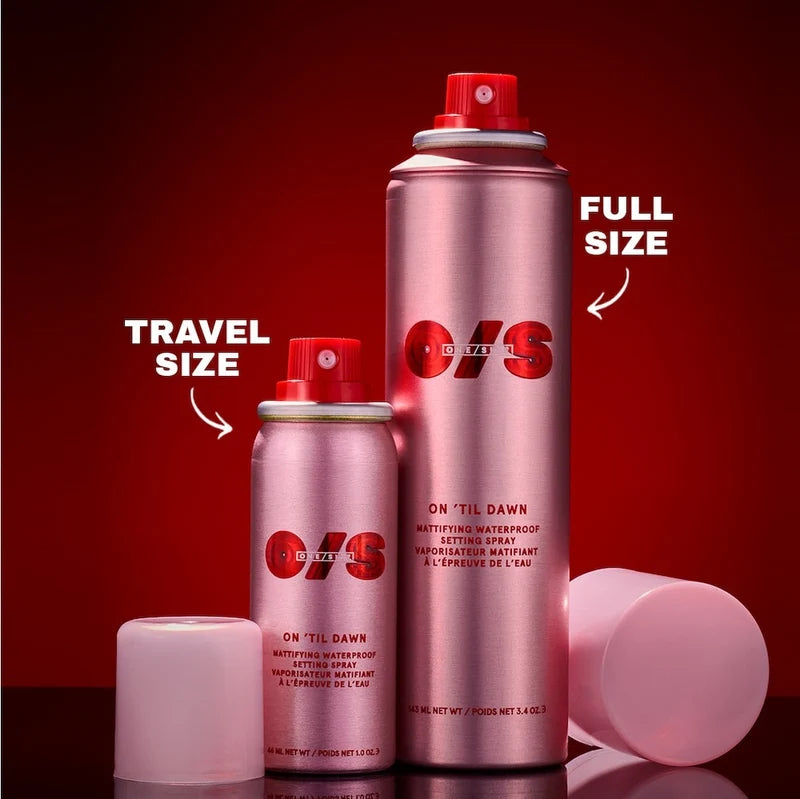 ONE / SIZE On 'Til Dawn Mattifying Waterproof Setting Spray Big & Bitty Duo