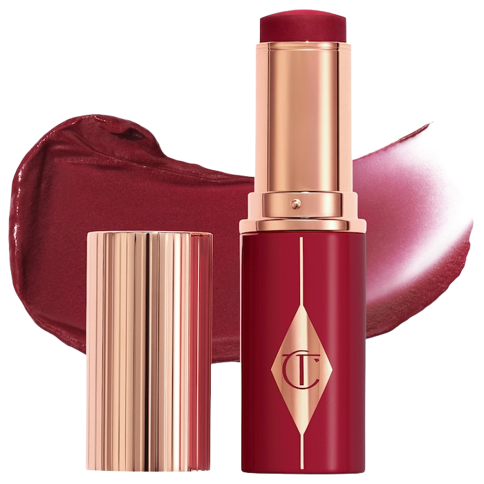 Charlotte tilbury Unreal Lip + Cheek Glow Blush Stick with Hyaluronic Acid