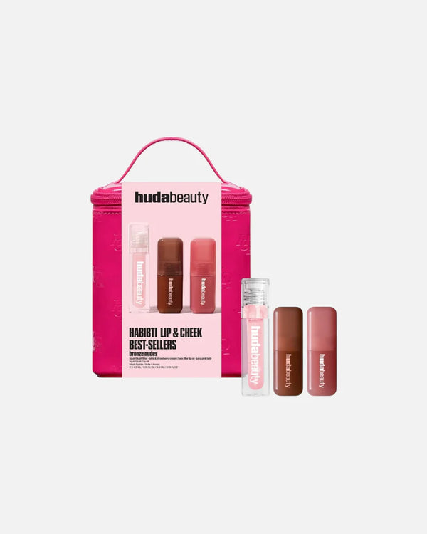 Huda Beauty Habibti Lip & Cheek Best Sellers Kit
