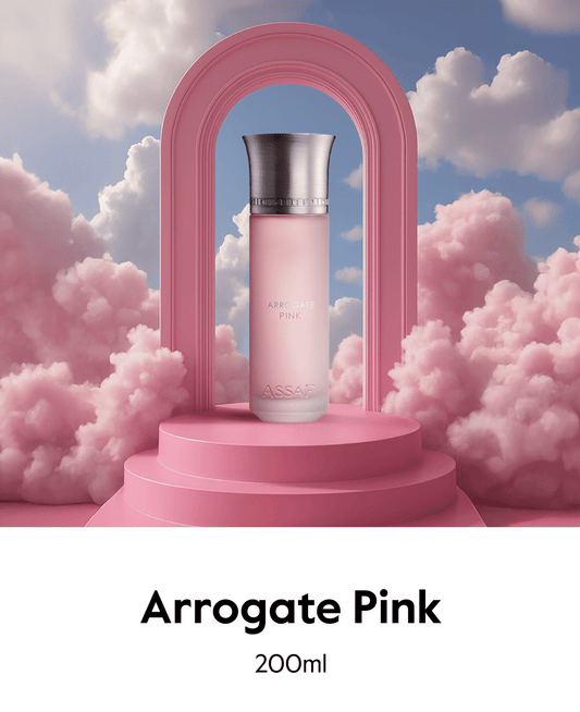 Assaf Arrogate pink perfume
