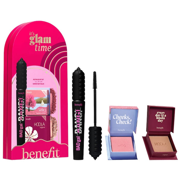 Benefit Cosmetics  It's Glam Time Trio Makeup Gift Set