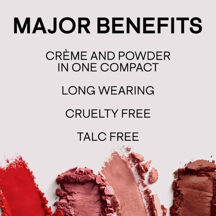 PATRICK TA  Mini Major Headlines Double-Take Crème & Powder Blush Duo