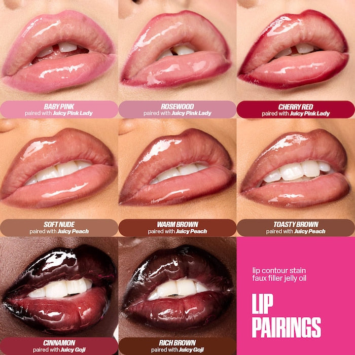 HUDA BEAUTY  Lip Contour Lip Stain for 12-Hour Wear