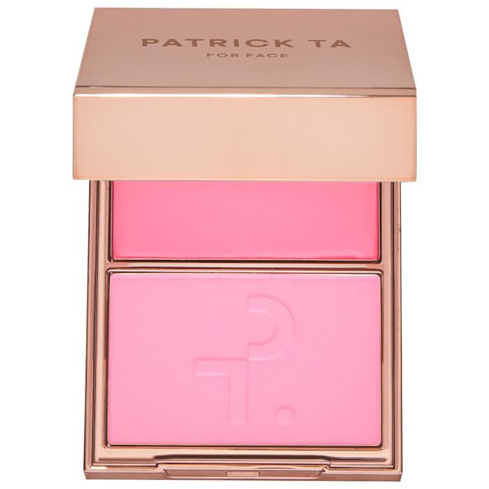 patrick ta Major Headlines Double-  Crème & Powder Blush Duo