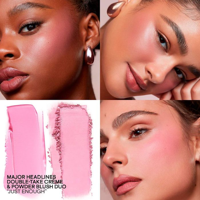 patrick ta Major Headlines Double-  Crème & Powder Blush Duo