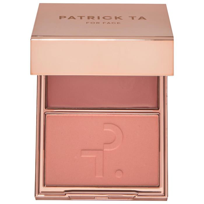 patrick ta Major Headlines Double-  Crème & Powder Blush Duo