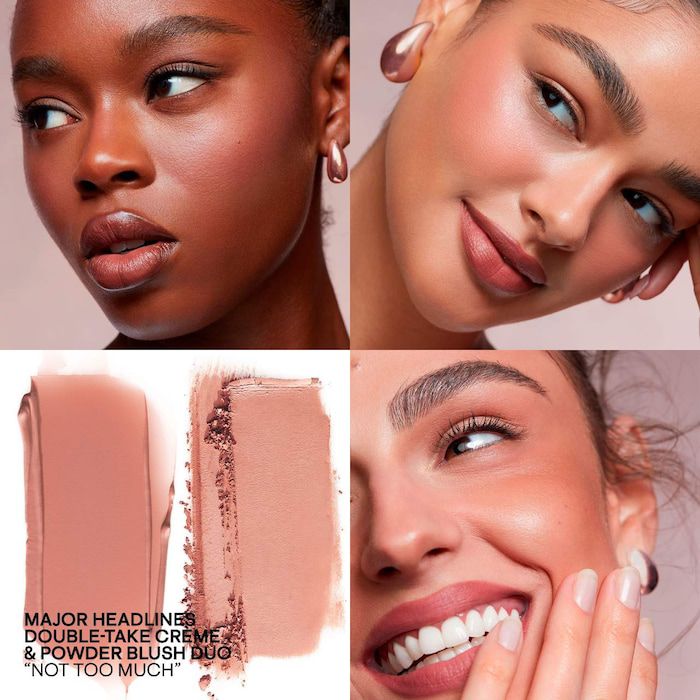 patrick ta Major Headlines Double-  Crème & Powder Blush Duo