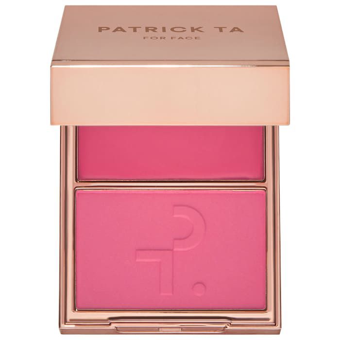 patrick ta Major Headlines Double-  Crème & Powder Blush Duo