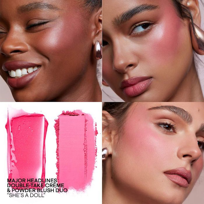 patrick ta Major Headlines Double-  Crème & Powder Blush Duo