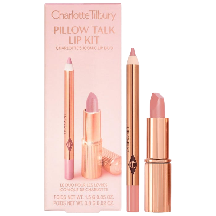 Charlotte tilbury Mini Pillow Talk Lipstick & Liner Set